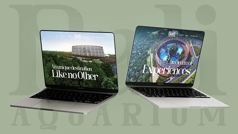 Bali Aquarium Graphic Design