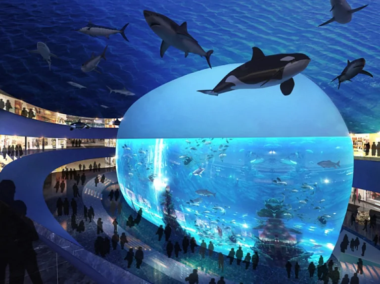伊朗购物中心水族馆