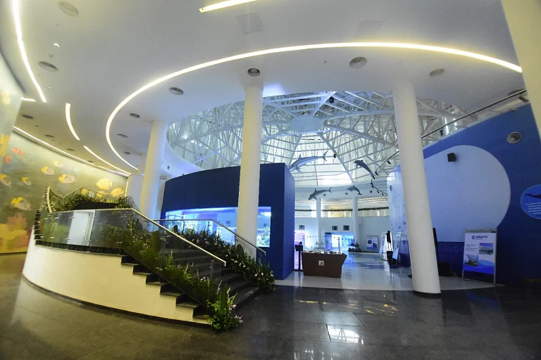 معرض الاحياء المائية في مدينة كجرات للعلوم